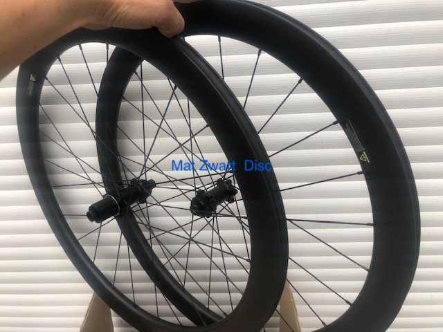 Carbon Disc Wielset 50mm 11/12speed Steekas 12mm , Clincher - Delta Bikes