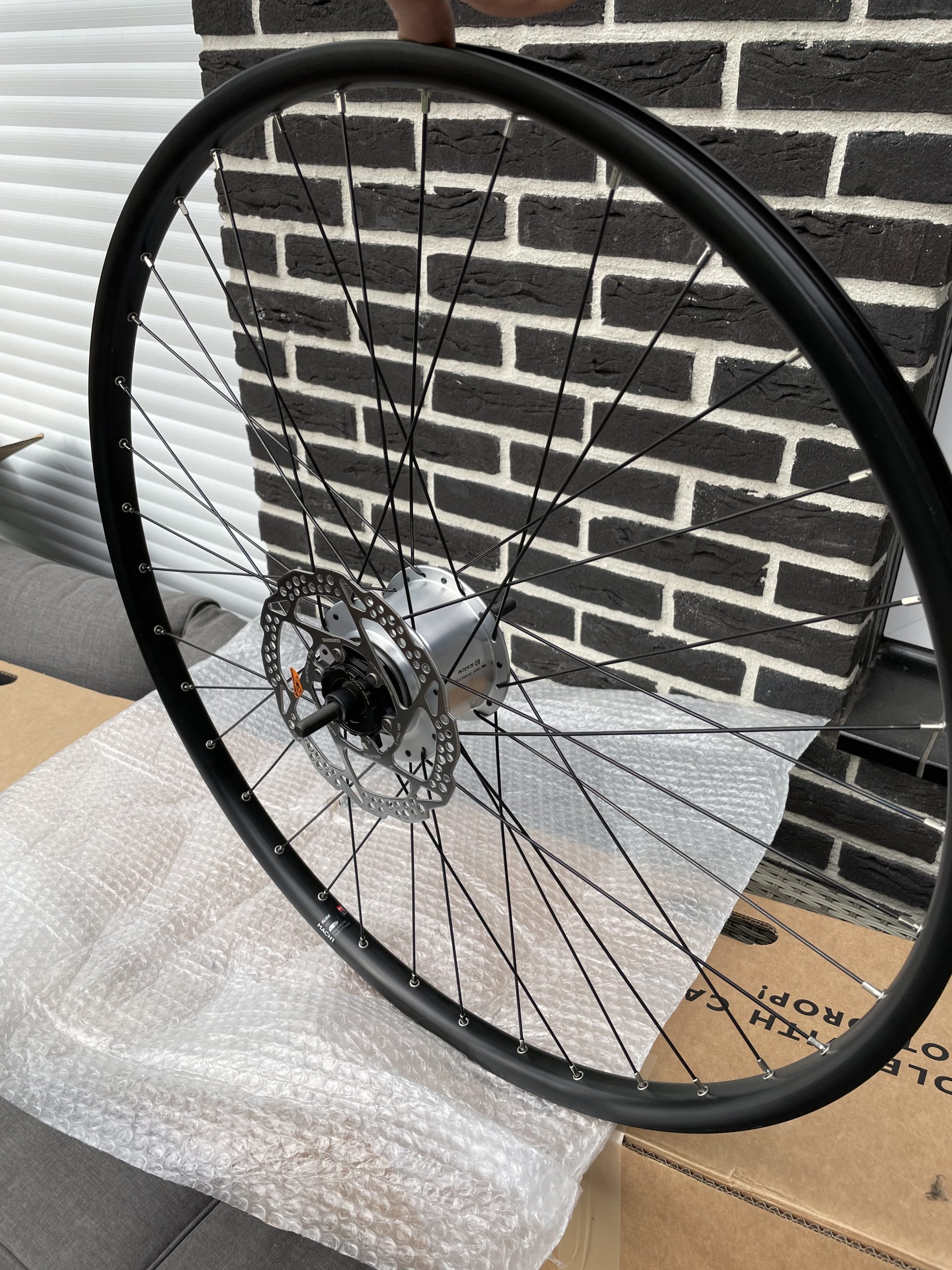 ACHTERWIEL 28 inch Shimano NEXUS 5 ,, Disc Center-lock ,, Geschikt voor zware E-bike Motoren
