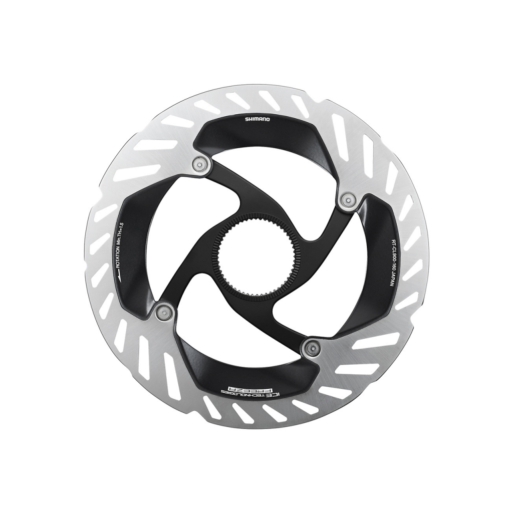 Fiets Remschijf, 2 stuks 160mm Fiets Remschijf Rotor met 6 Bouten RVS