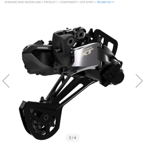 SHIMANO DEORE XT M8150 Di2 achterderailleur 1x12 speed  EP8  Alleen voor E-bike   NEW !!