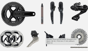 Shimano Dura-Ace  R9270 DI2  Disc  Groepset  12 Speed  !! Tijdrit Groepset