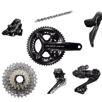 パーツ DURAACE Shimano Dura-Ace R9270 DI2 Disc Groep set 12 Speed , Optie 4iiii