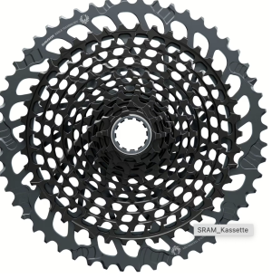SRAM Cassette XG-1295  12 speed  Zwart  10-52tanden