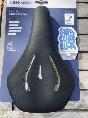 SELLE ROYAL ZADEL LOOKIN EVO " ATHLETIC "  SPORT UNISEX zwart   New Model