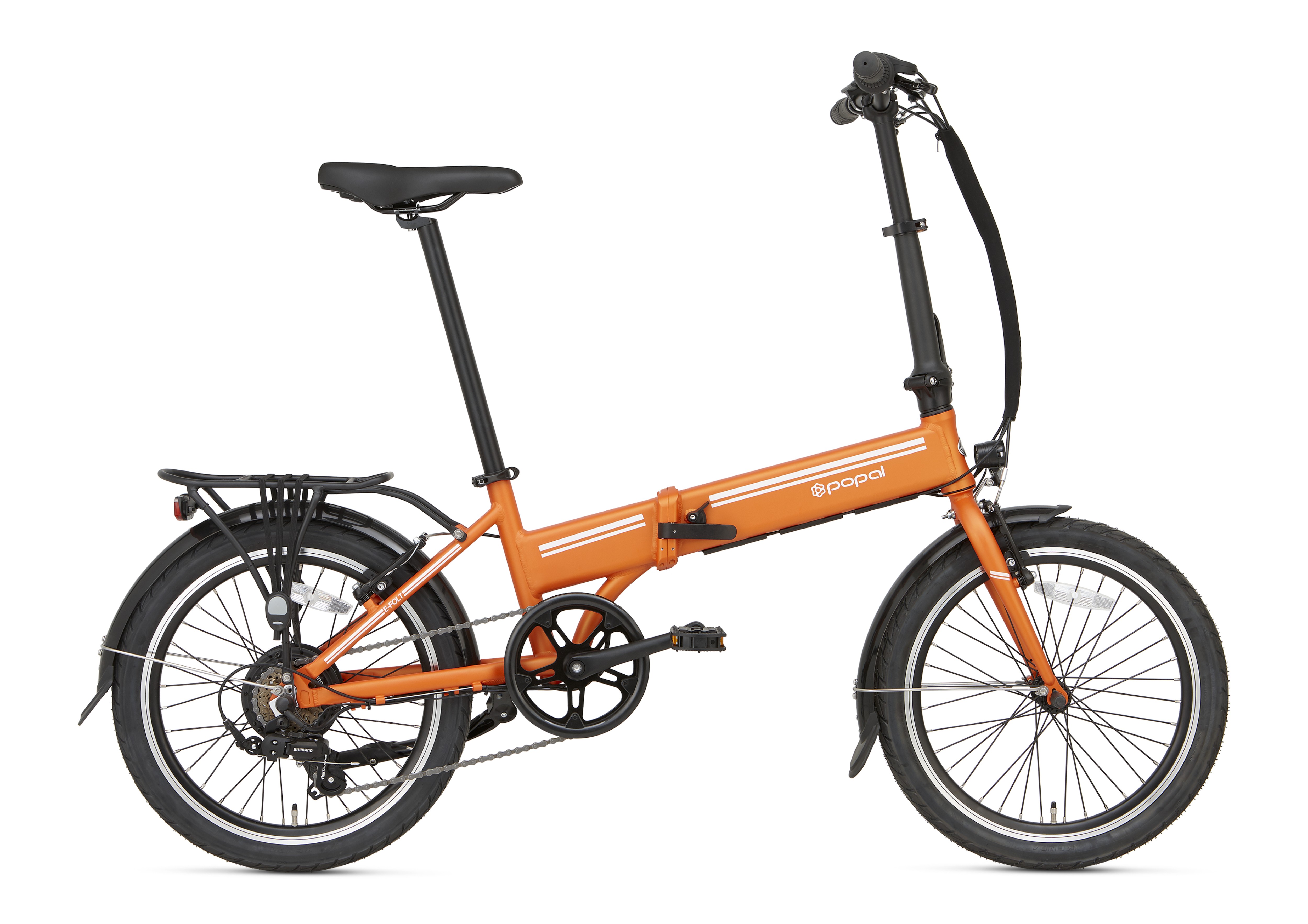 Afgekeurd fabriek mechanisch Popal E-folt 2.0 Vouwfiets E-bike Nieuw Model ! Zwart - Delta Bikes