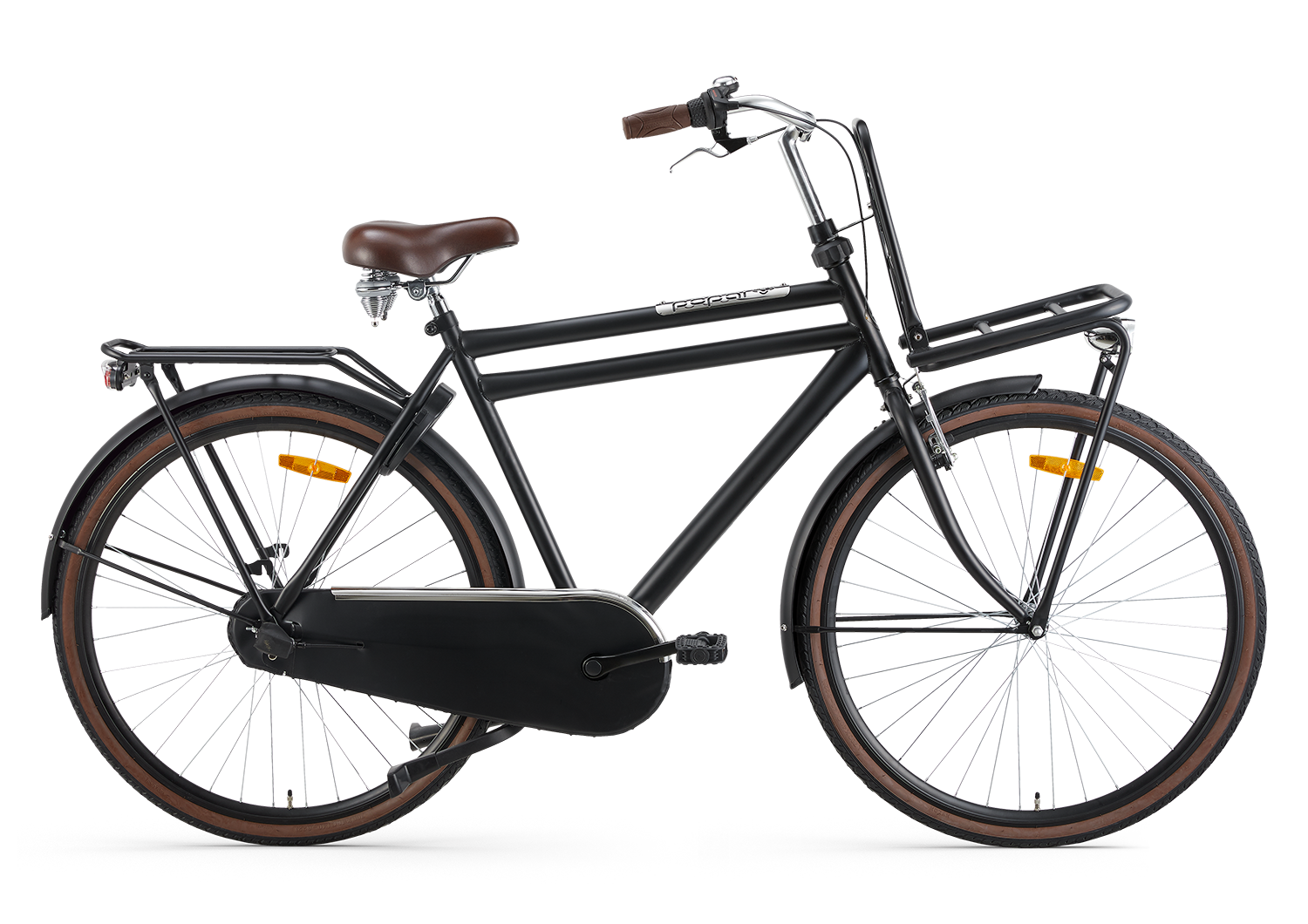 gevolg Vul in slogan Popal Heren 28 inch Daily Dutch basic + Mat zwart. 3 versnellingen  Framemaat 50 of 57 cm - Delta Bikes