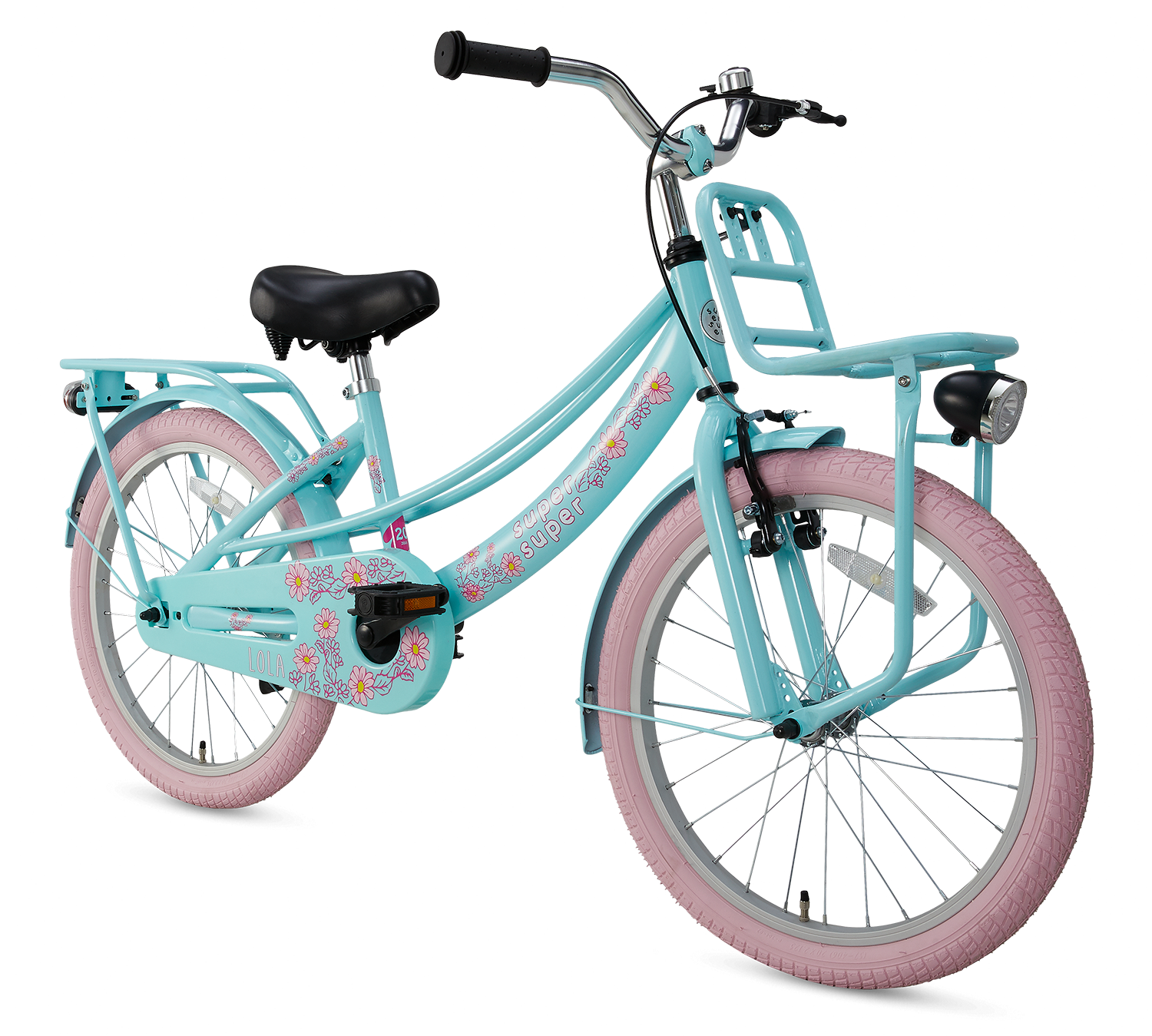 Picasso Voorwaarde Bemiddelaar Popal Lola 20 Mint-roze - Delta Bikes