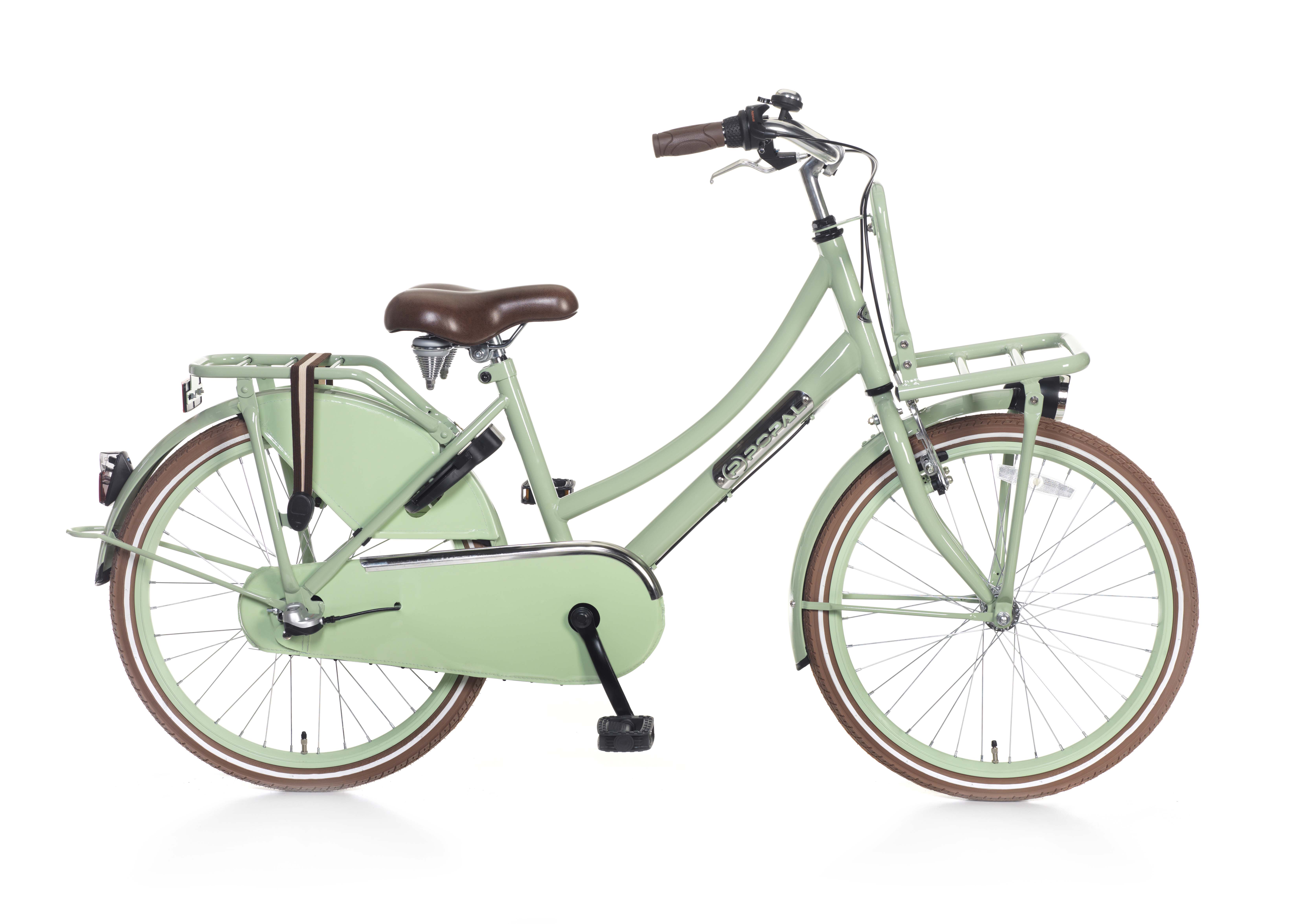 Haast je opvoeder klink Popal Daily Dutch Basic+ 22 Pistache Groen 3 Versnellingen - Delta Bikes