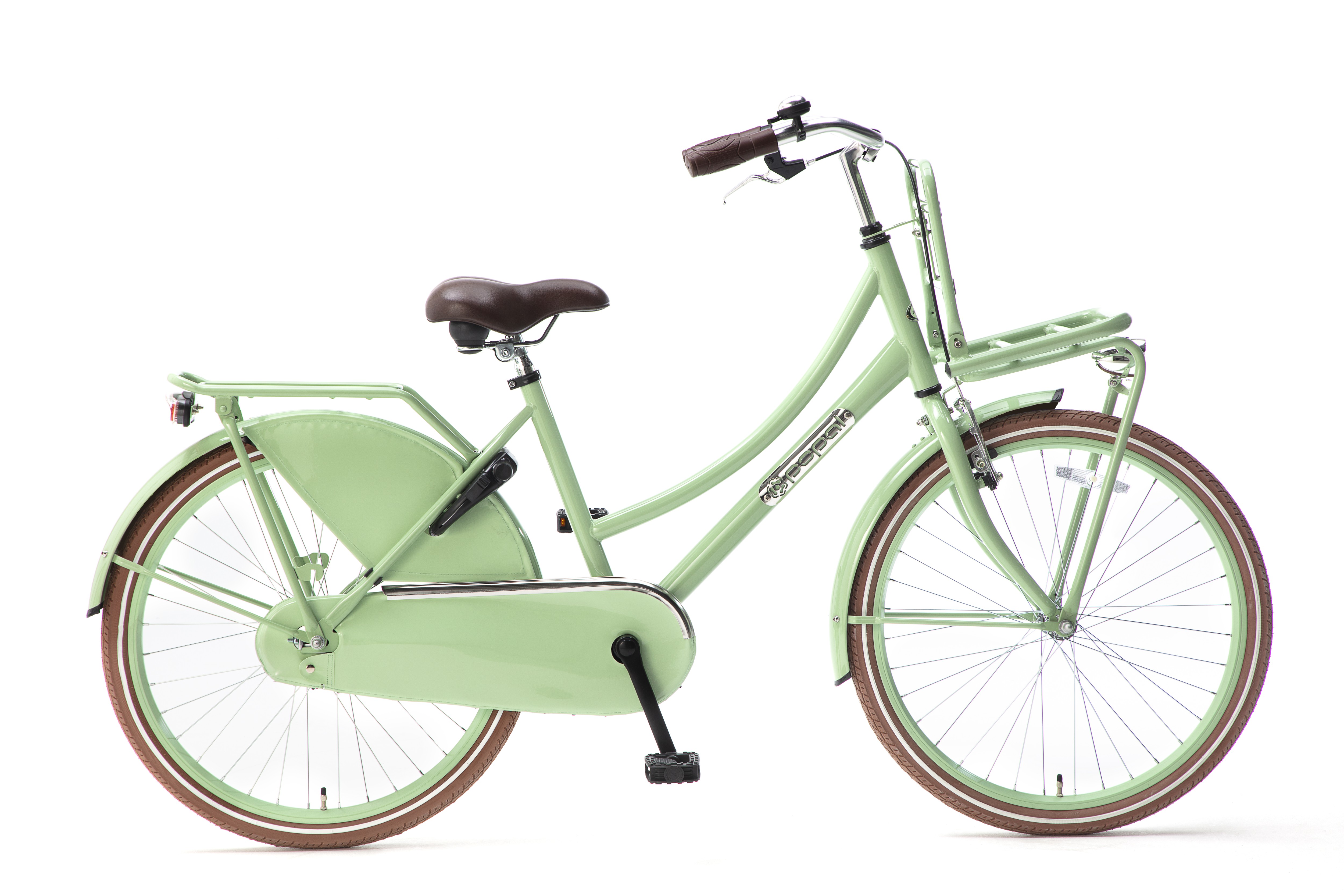 Popal Daily Dutch 24 inch Basic+ Pistache Groen 3 versnellingen - Delta  Bikes