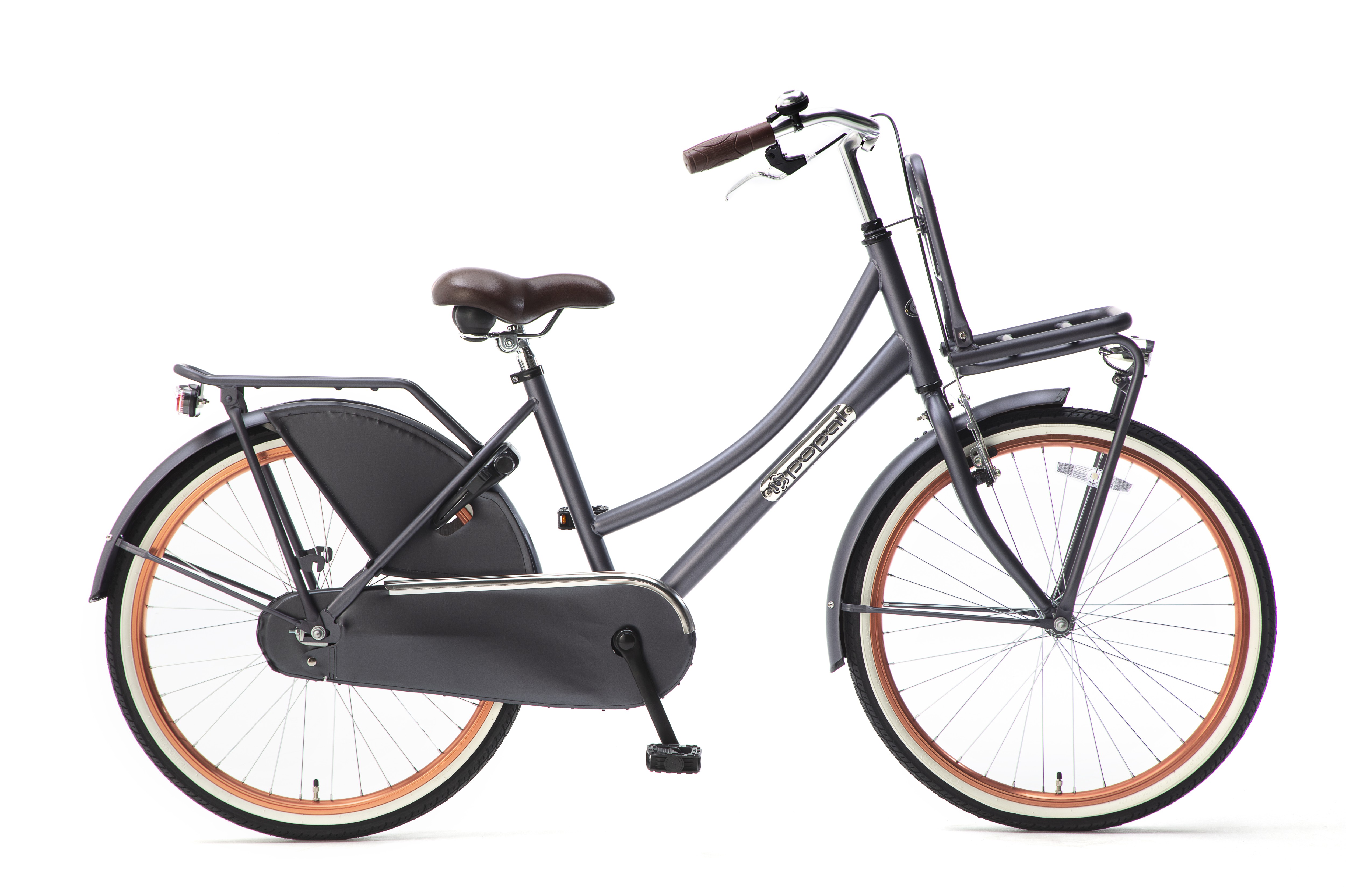 Popal Daily Dutch Basic+ 24 Petrol Blue 3 Versnellingen - Delta Bikes