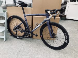 Sworks Tarmac SL8 Ultegra r8170 12 Speed   56cm , Roval Rapide Cockpit  ,, gebruikt